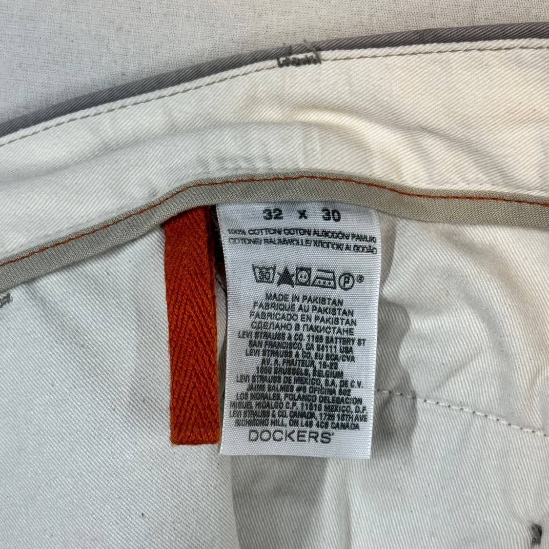 32inch) 다커스 DOCKERS 그레이 면바지 코튼팬츠 상품이미지7