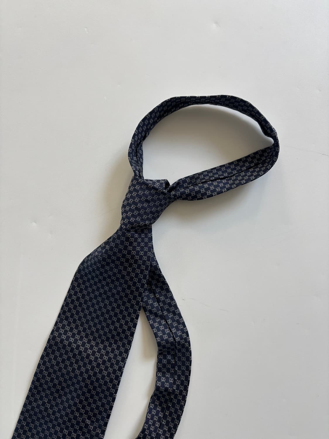 Gucci 구찌 GG 로고 실크 넥타이 상품이미지7