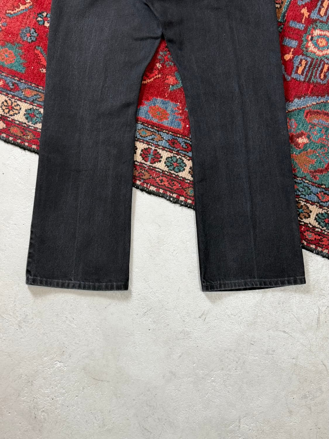 00's 빈티지 리바이스 517 블랙 부츠컷 리바이스 플레어진 상품이미지8