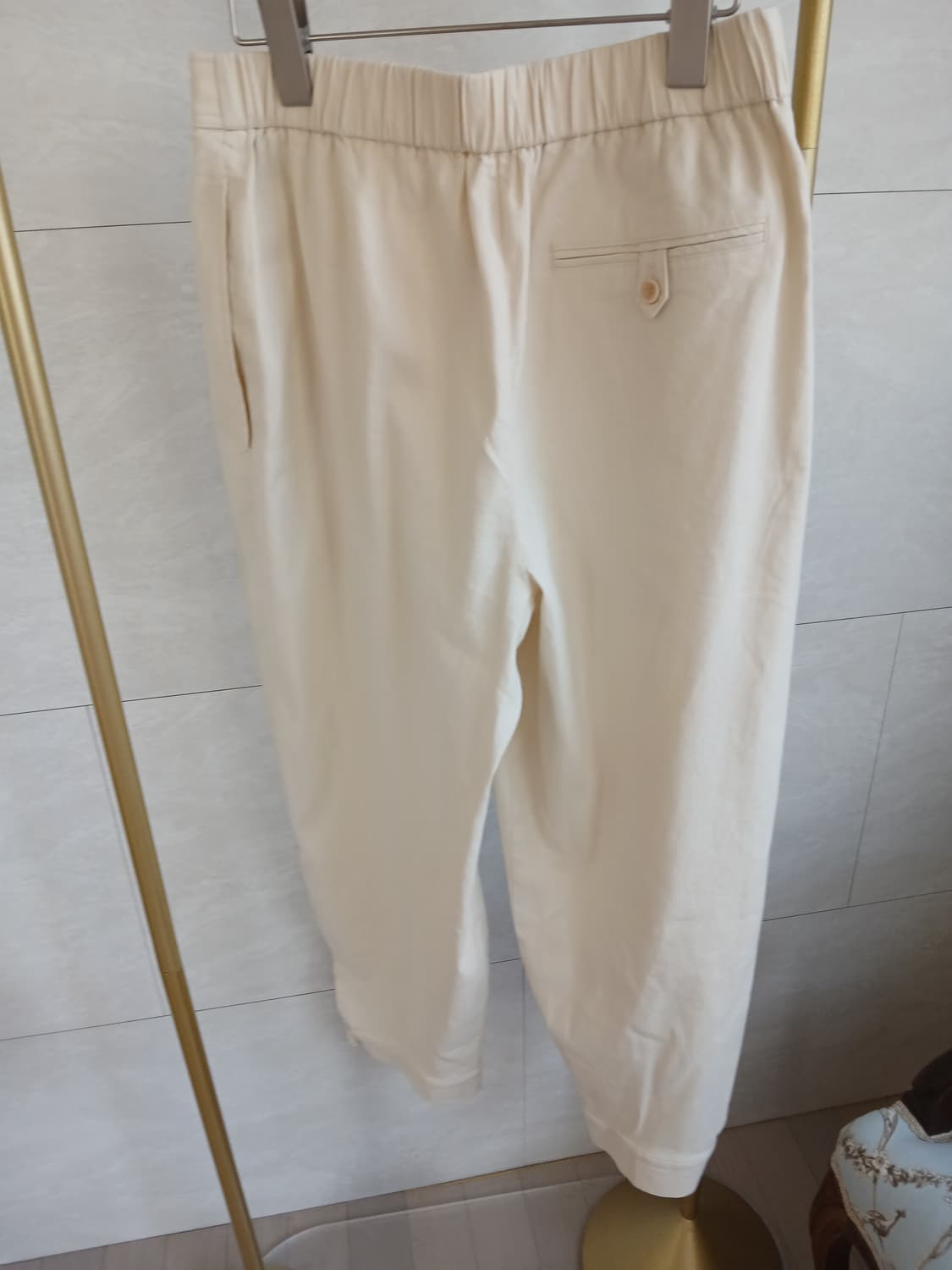 르베이지 리넨 베기팬츠 상품이미지2