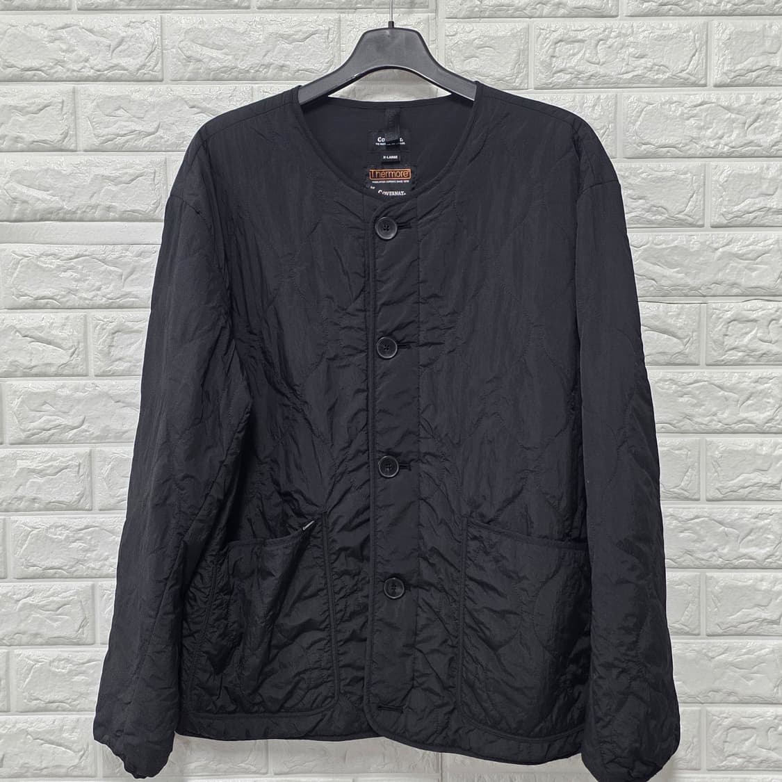 택포_ 20s 커버낫 퀼팅 자켓 블랙 XL 상품이미지1