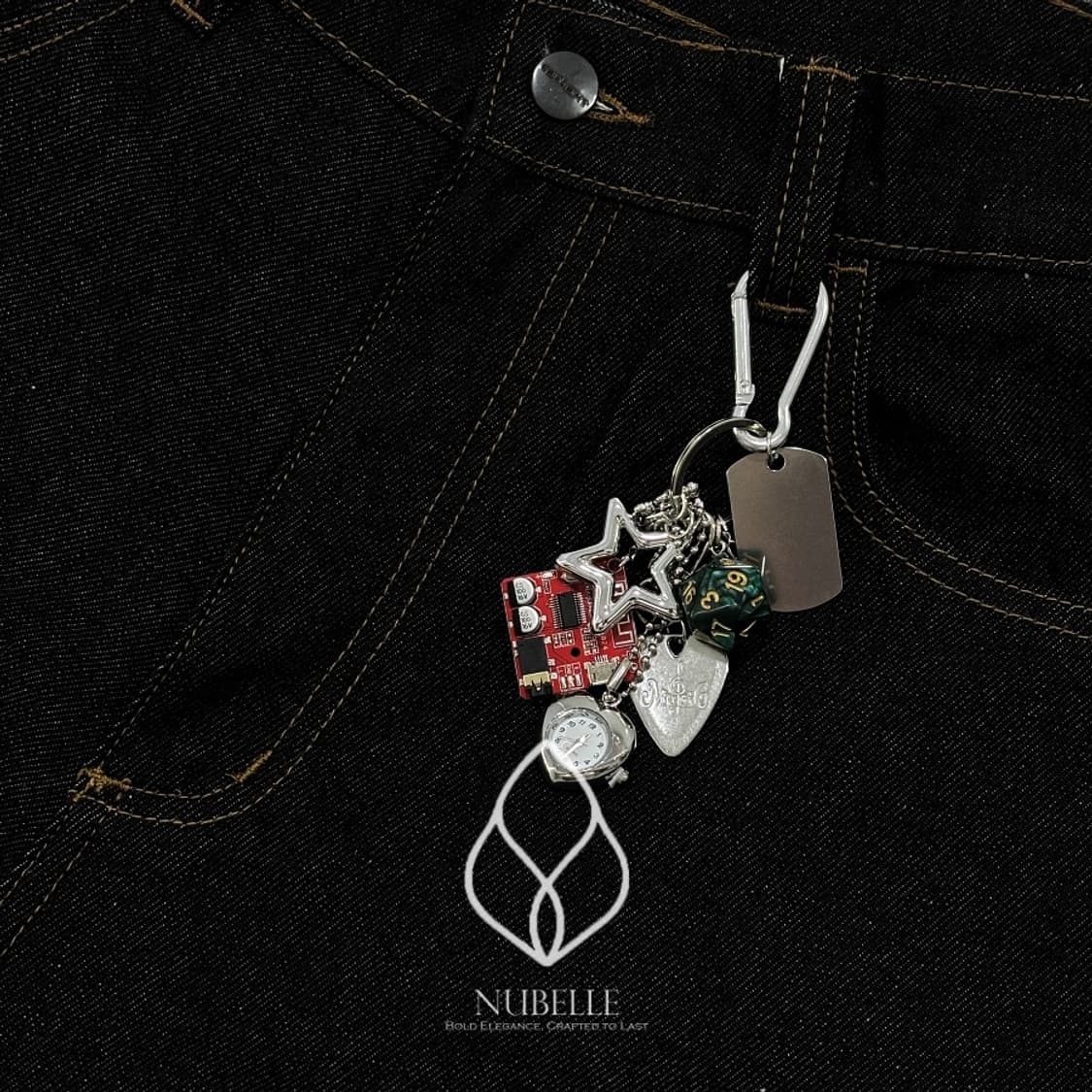 🌗 Mainboard keyring / 메인보드 시계 키링 상품이미지1