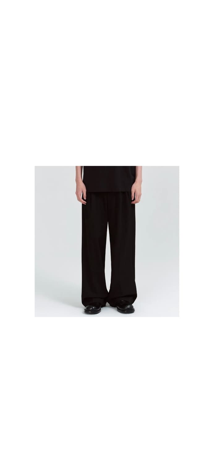 무신사 스탠다드 슈퍼 와이드 히든 밴딩 슬랙스 상품이미지1