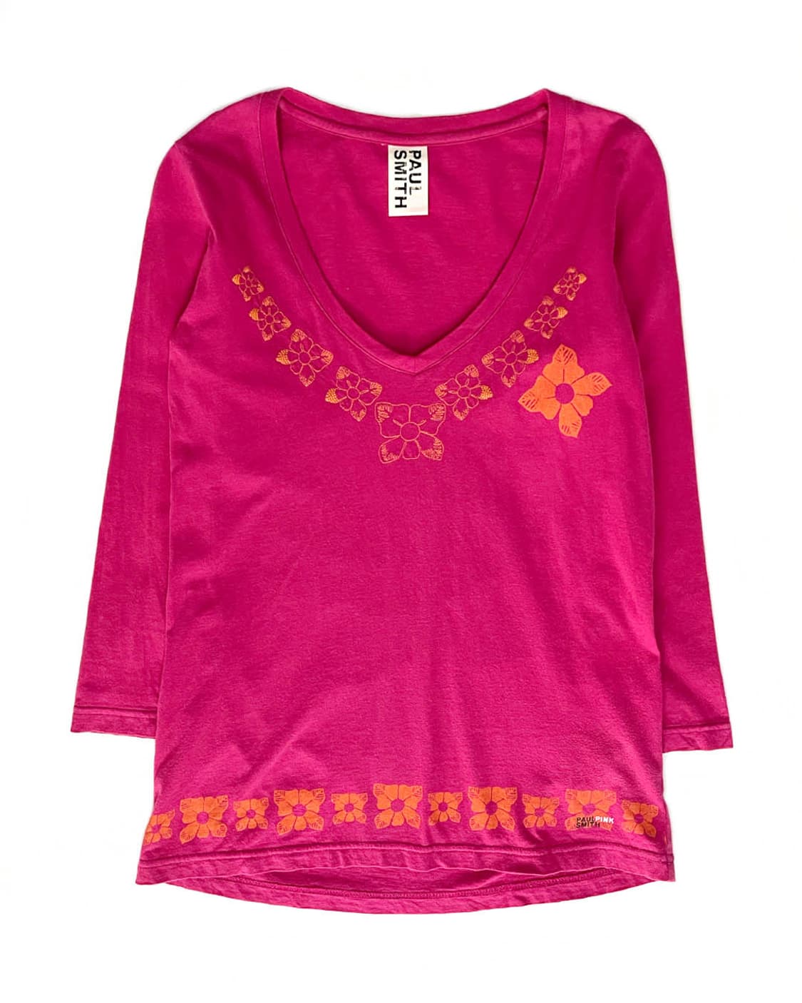 Paul Smith 플라워 패턴 티셔츠 상품이미지1