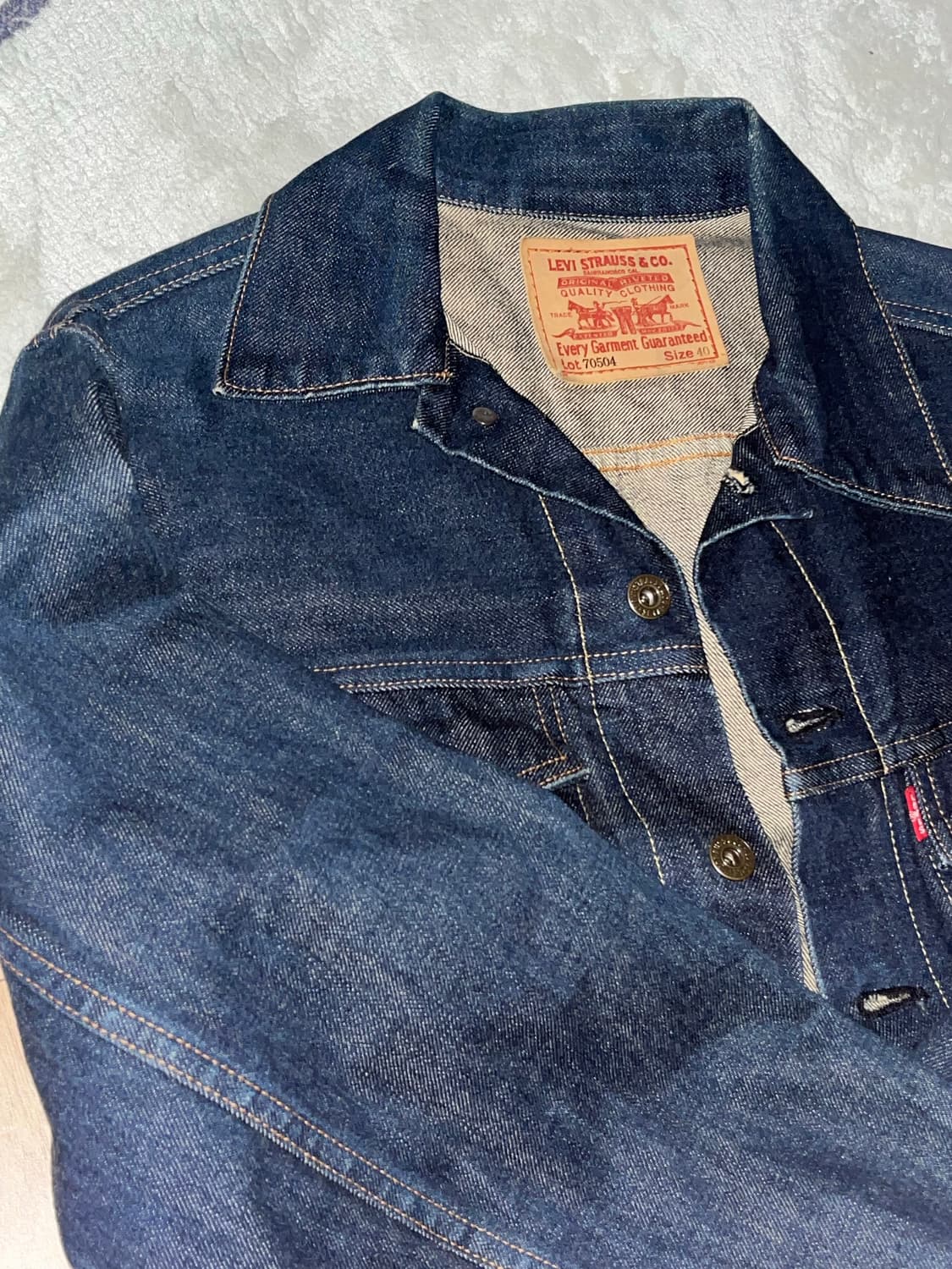 리바이스 데님 트러커 자켓 청자켓 70504 상품이미지3