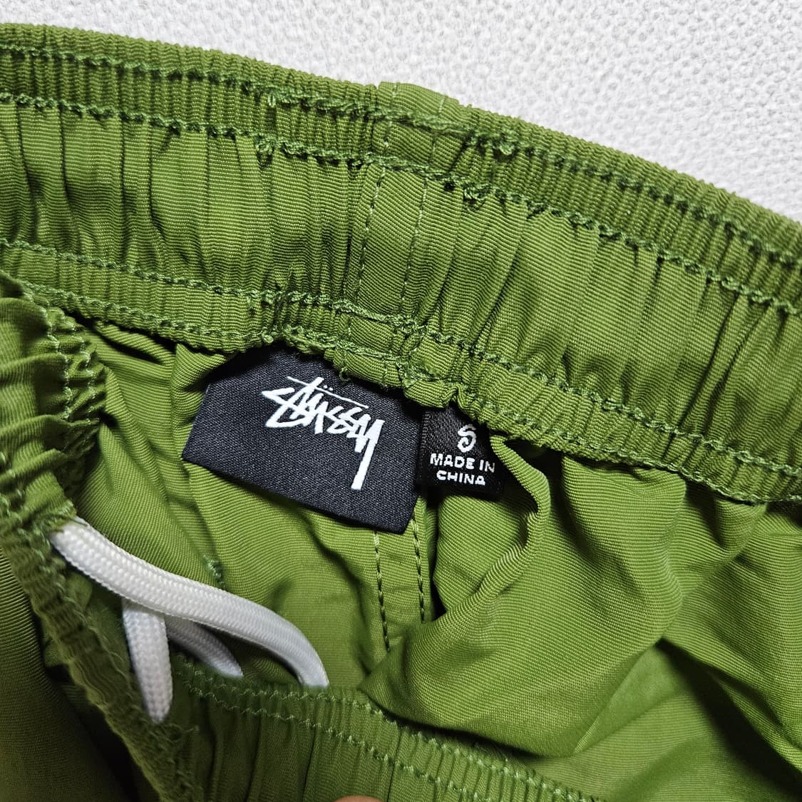 (S) 스투시 스탁 워터 쇼츠 그린 상품이미지4