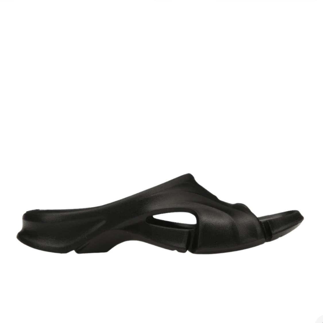 [42] 발렌시아가 러버 몰드 슬라이드 샌들 블랙 상품이미지1
