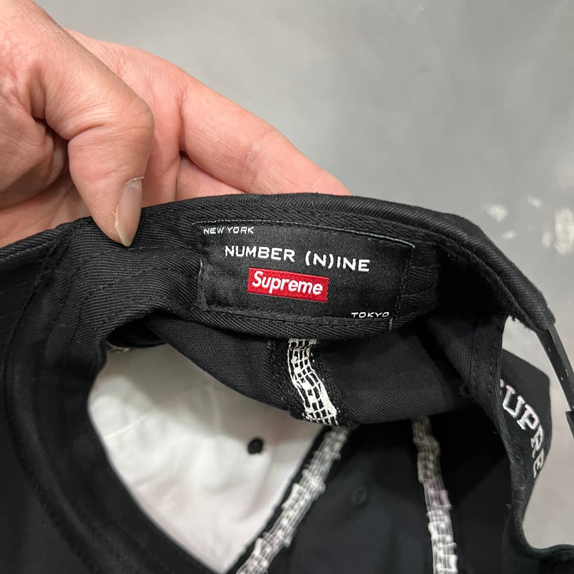  슈프림 x 넘버나인 6패널 볼캡 y15980 상품이미지6