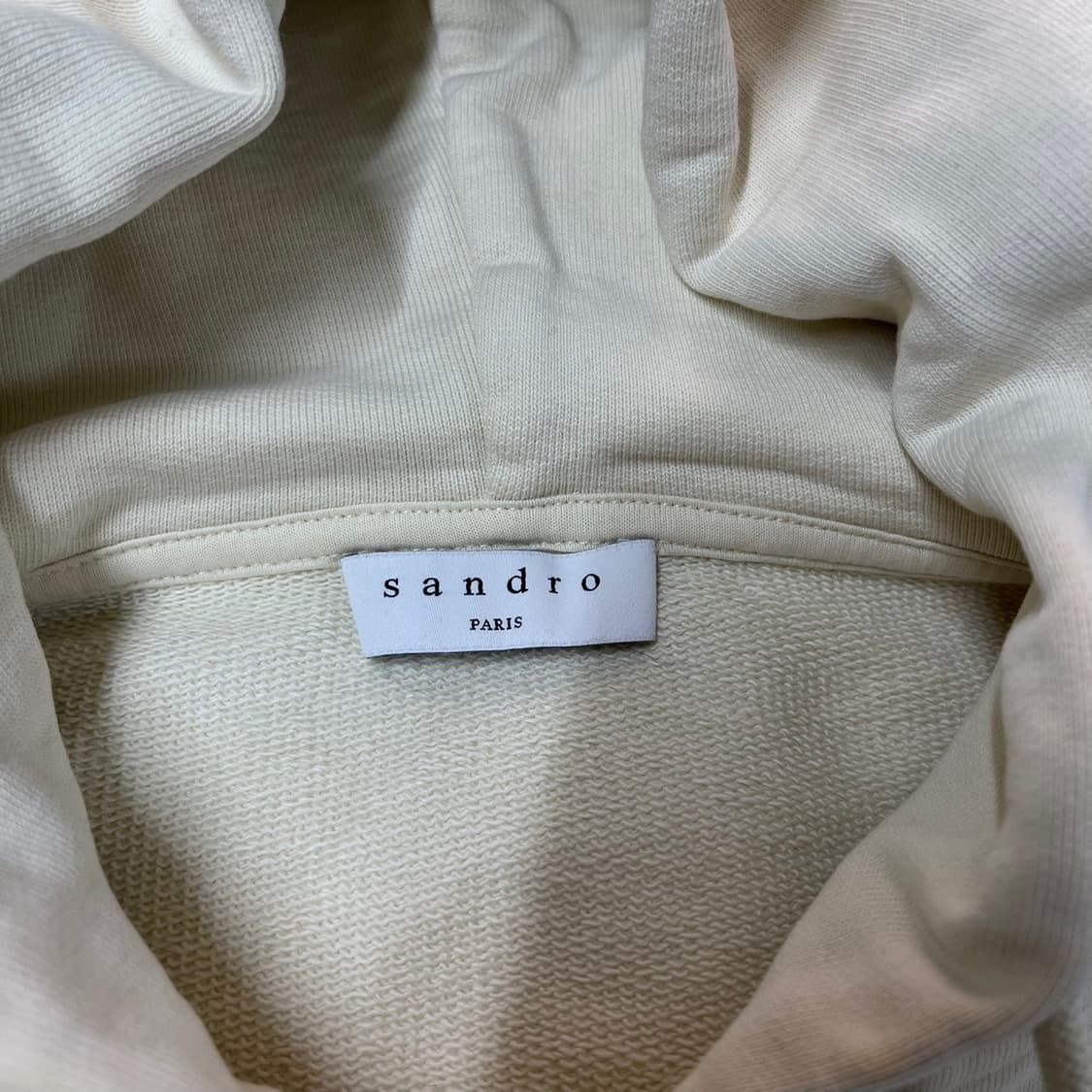 [M] 산드로 정품 파리스 하트 자수 긴팔 후드티 상품이미지7