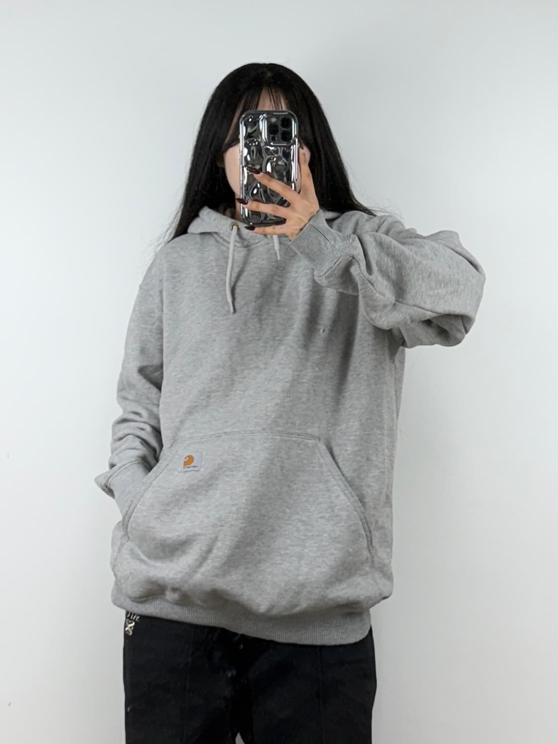 칼하트 K121 미드웨이트 풀오버 후드티 E53 상품이미지1