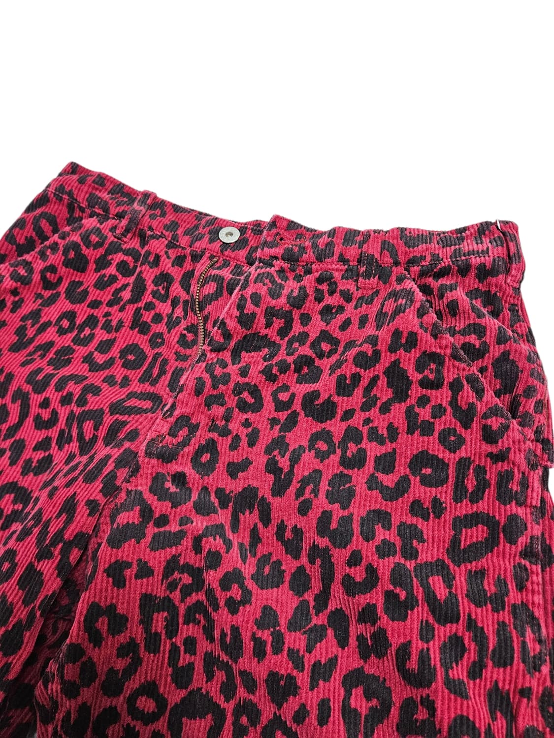 페치 fetch 레오파드 코듀로이 팬츠 상품이미지3