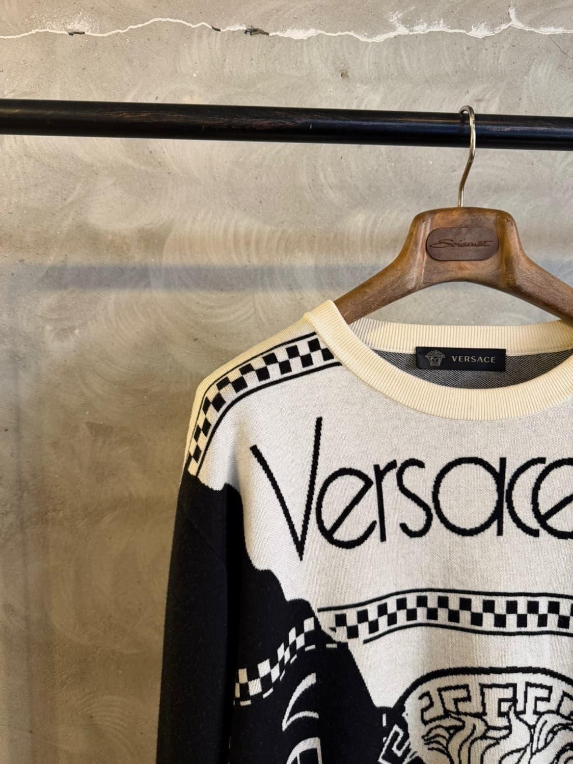 베르사체 그래픽 니트 105~110 상품이미지2