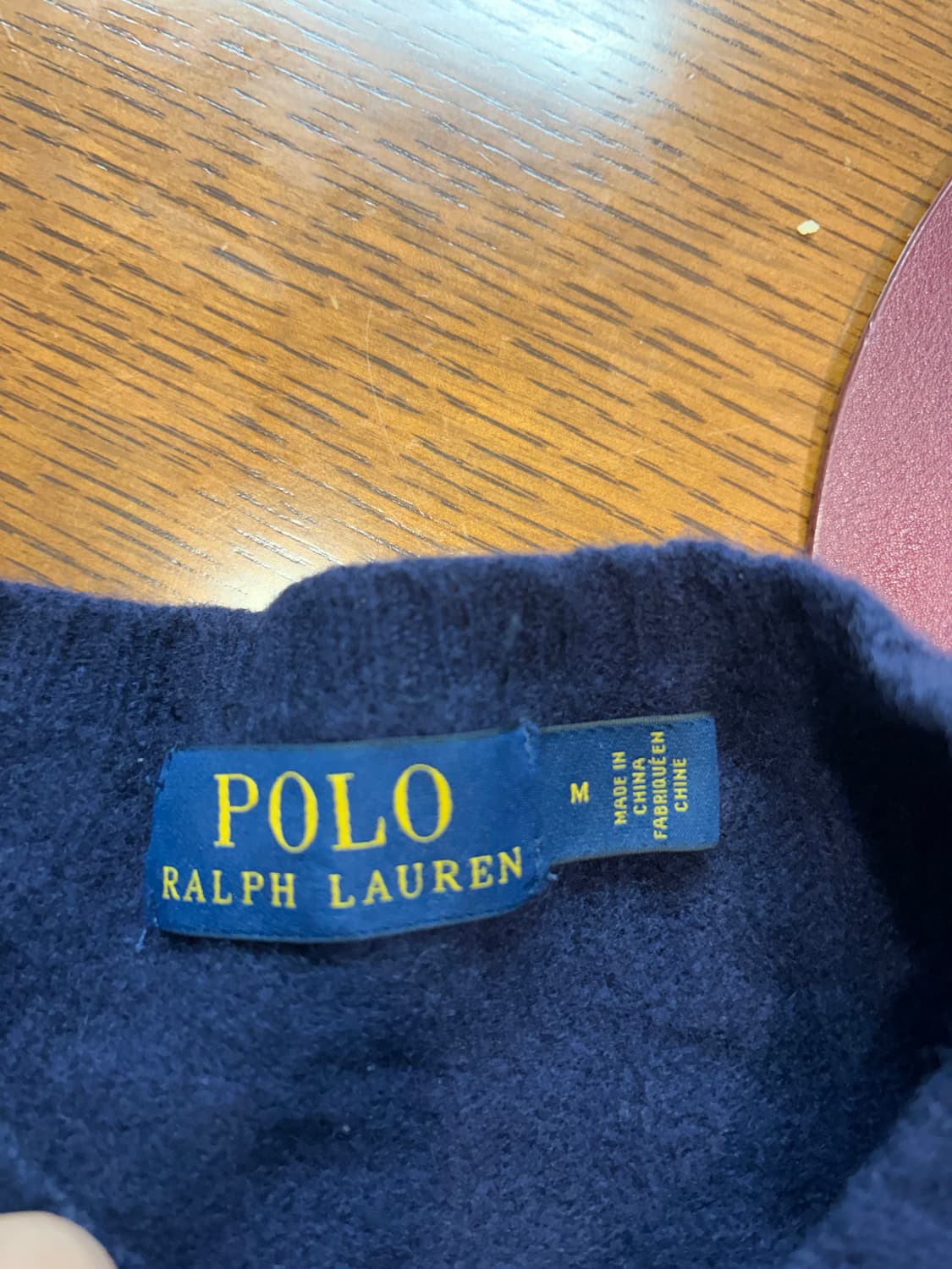 폴로 랄프로렌 네이비 니트 M 상품이미지2