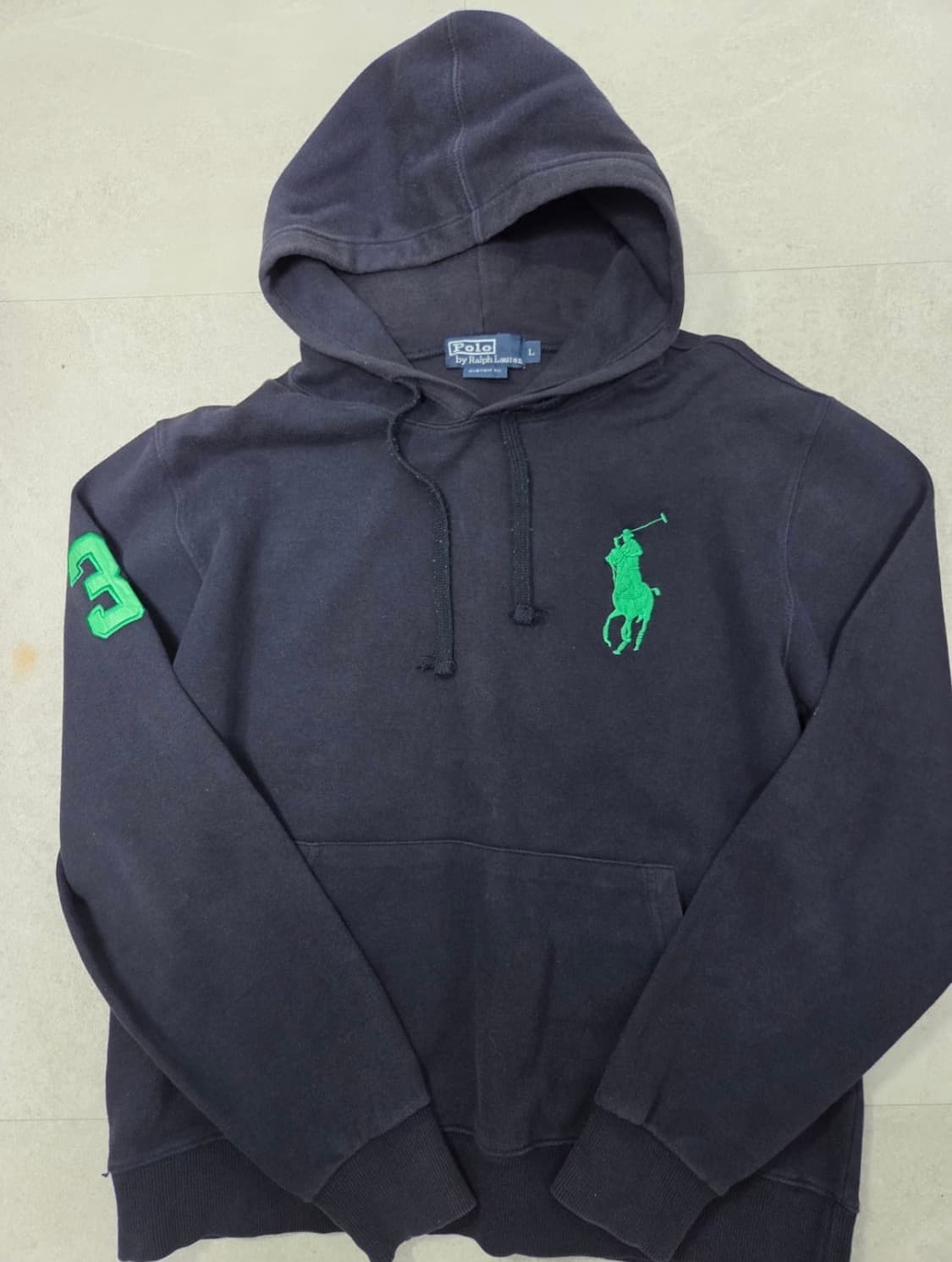 폴로 랄프로렌 빅포니 네이비 후드티 상품이미지1