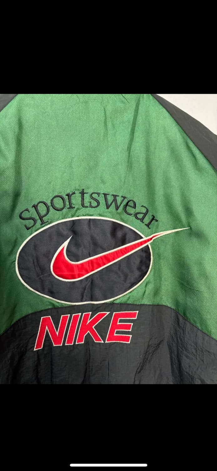 나이키 90s 슈프림 코트 빅로고 배색 점퍼 H1618 상품이미지8