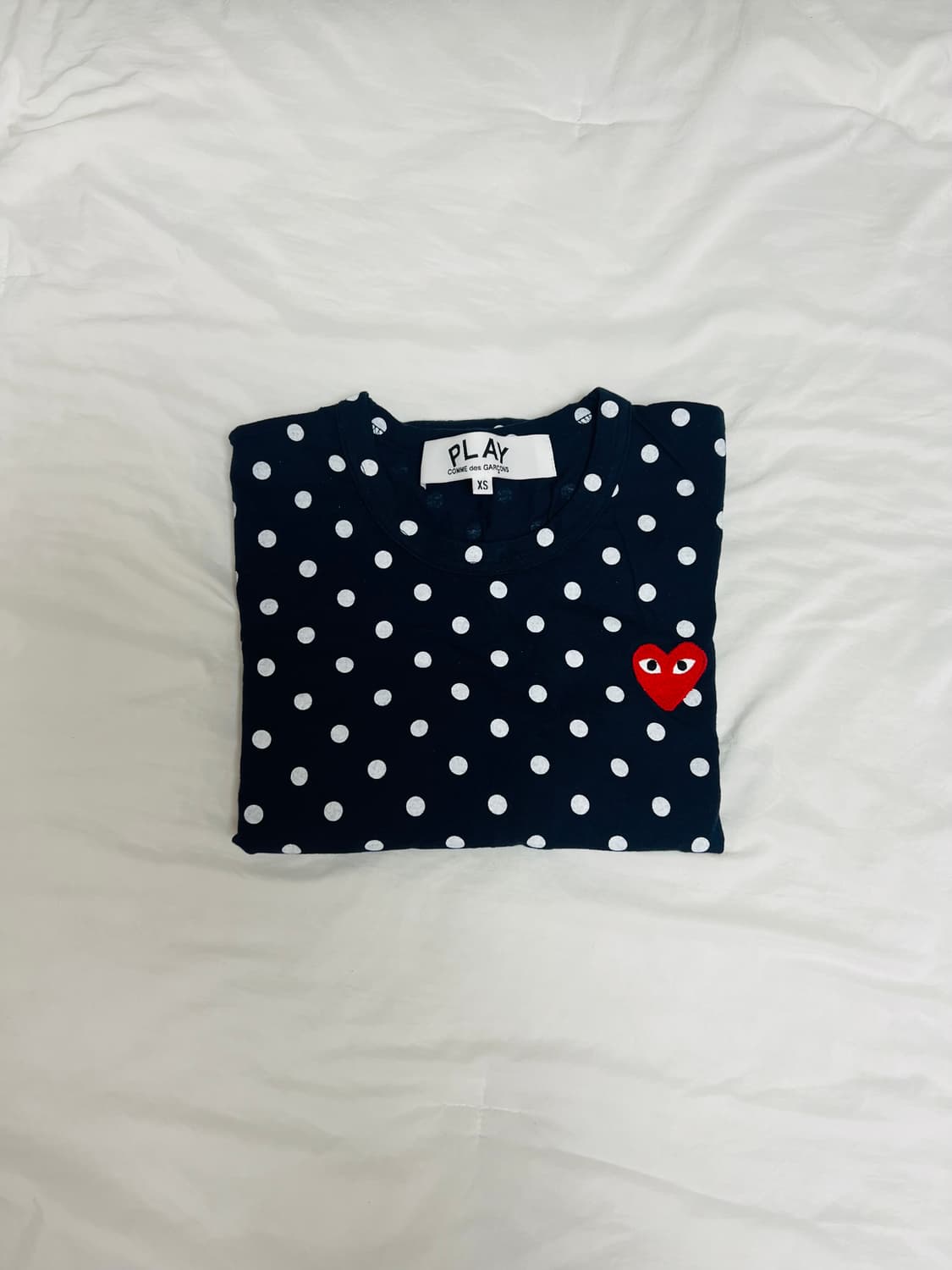 꼼데가르송 도트 롱슬리브 상품이미지1