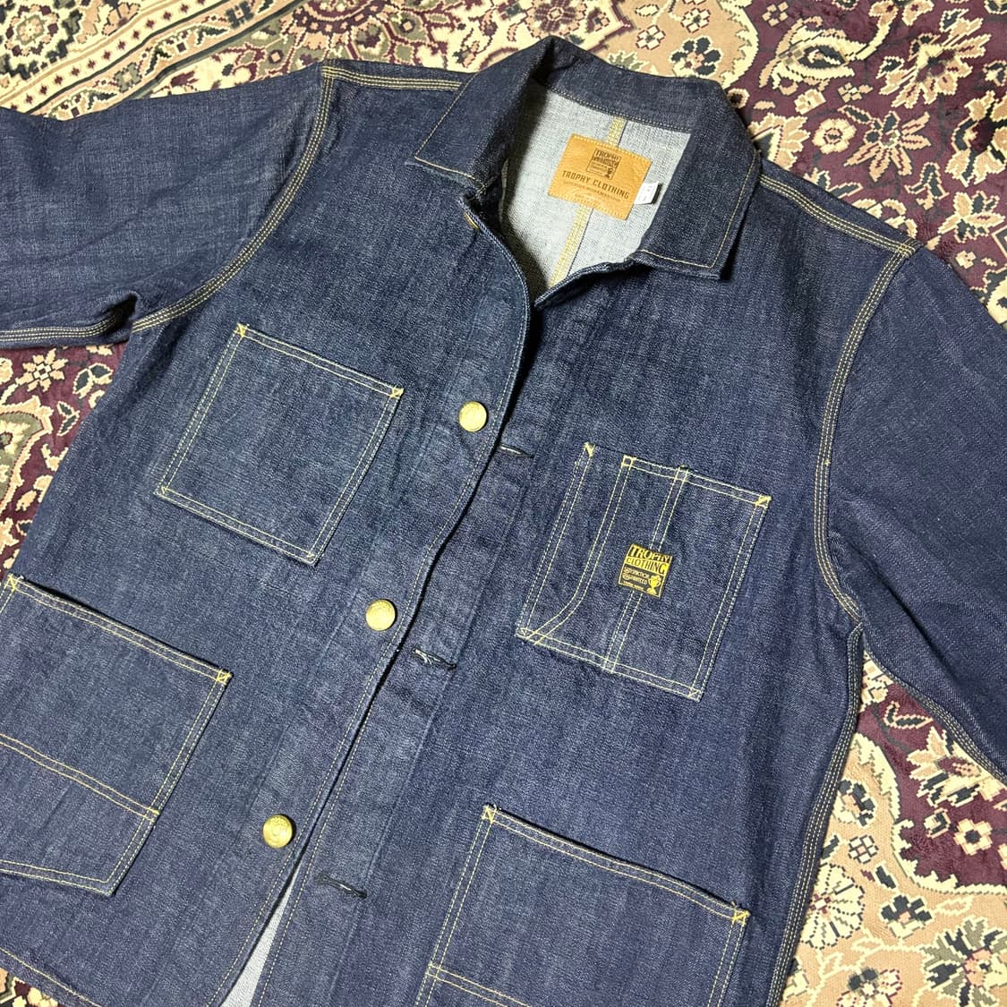 트로피클로딩 2604 더트 데님 커버올 상품이미지1