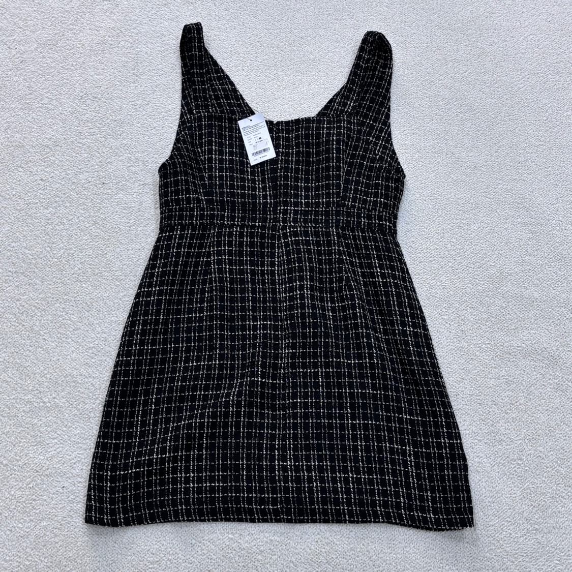 L 새상품 미쏘 트위드 뷔스티에 원피스 0424E 상품이미지2