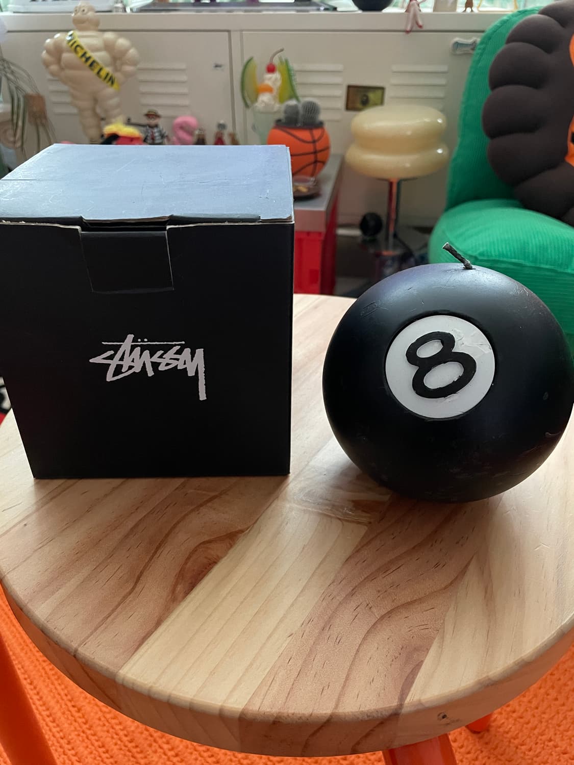 정품 스투시 8볼 캔들 상품이미지1