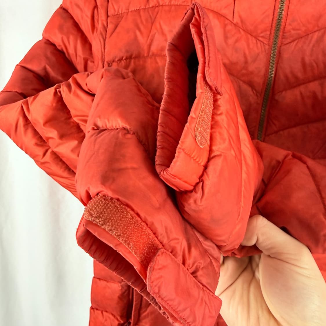 (100) 블랙야크 구스다운 경량패딩 오렌지 상품이미지5