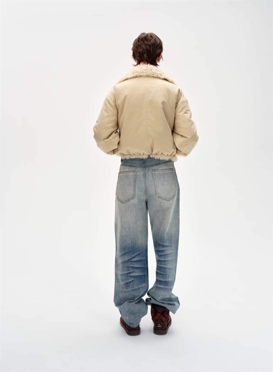 CURRI AND 리버서블 퍼 코트 상품이미지7