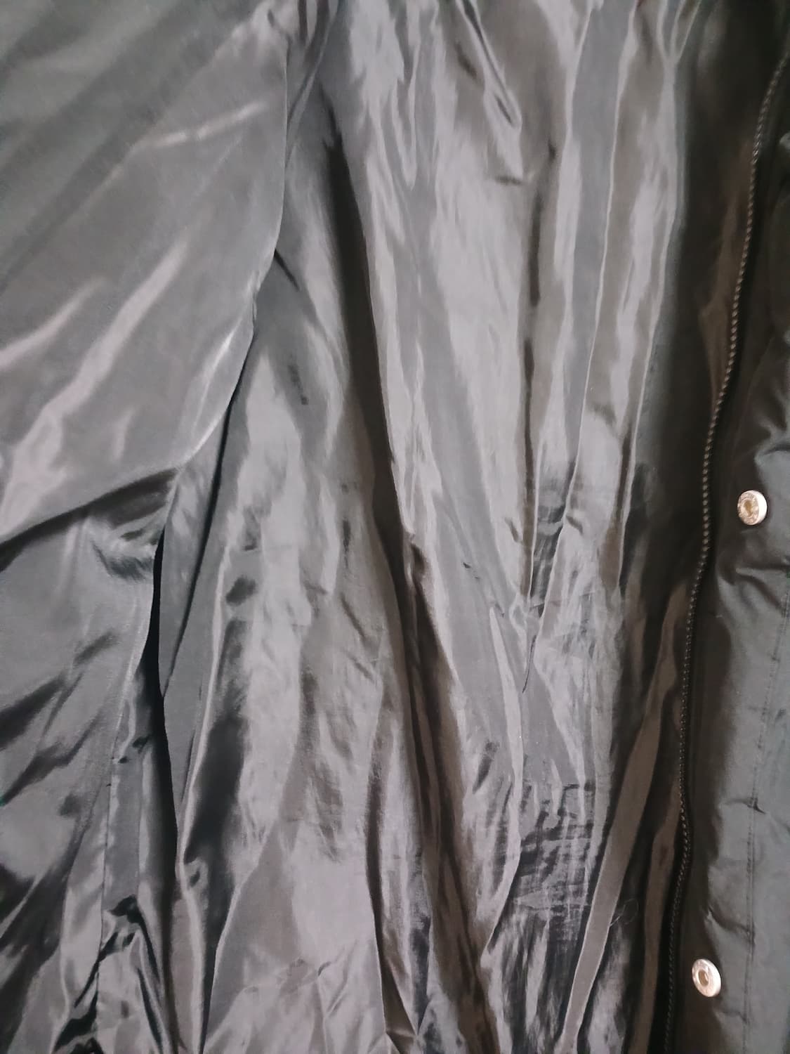 (XL,105)스파오 남녀공용 웰론 숏패딩 블랙 상품이미지6