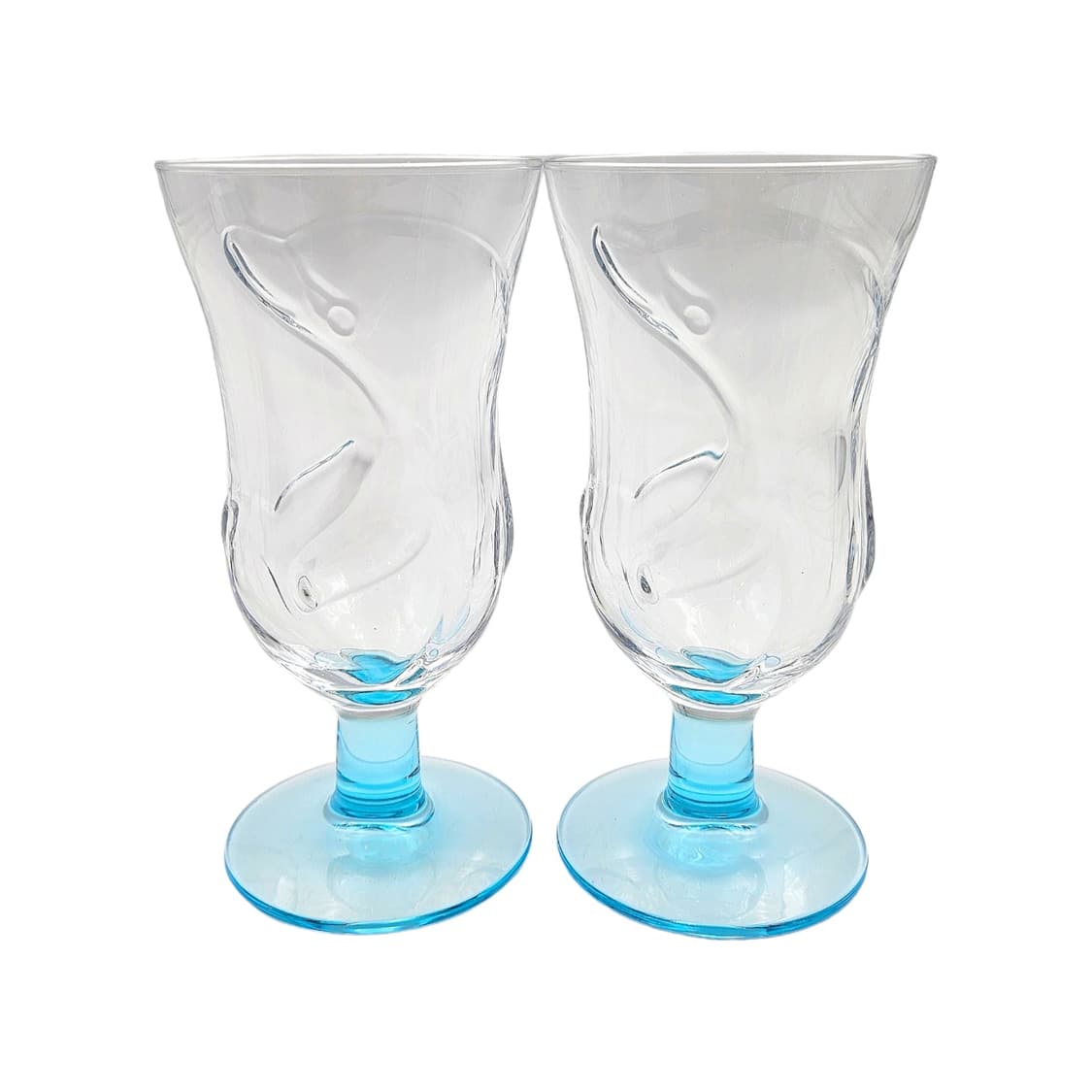 일본 이시즈카 레트로 돌고래 아쿠아 잔 상품이미지7