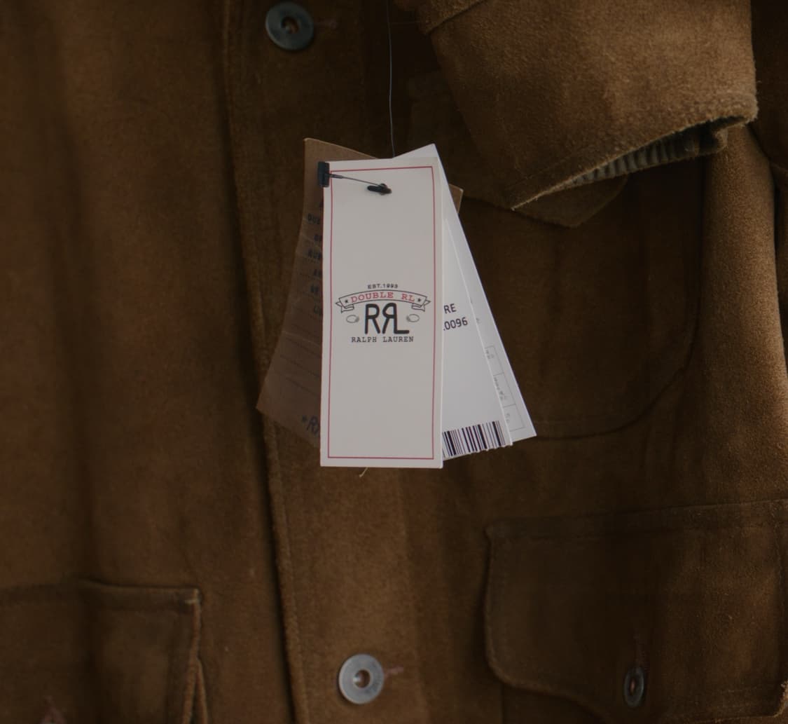 rrl 러프아웃 스웨이드 재킷 L 상품이미지4