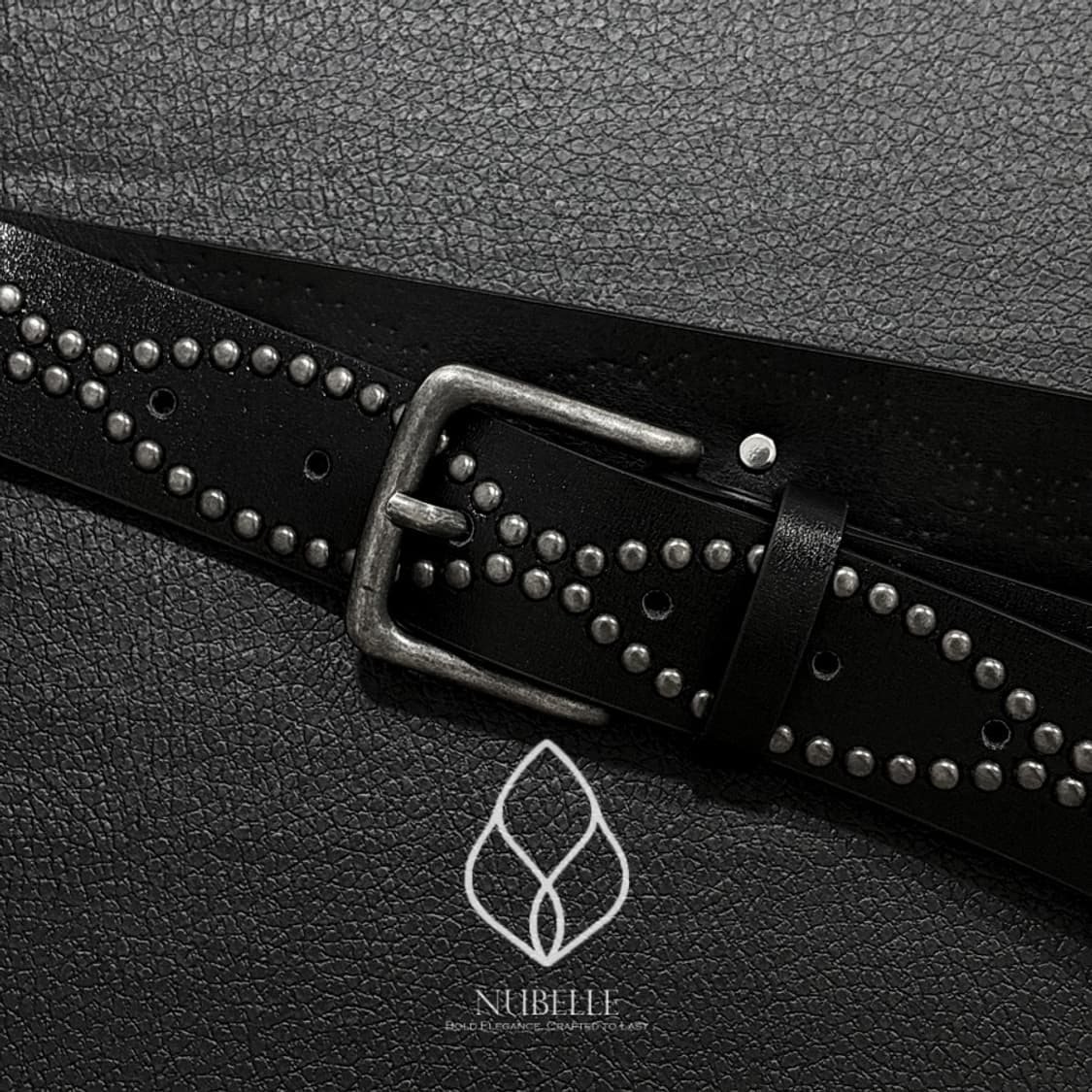 🌗 Ethnic stud belt / 에스닉 스터드 웨스턴 벨트 상품이미지4