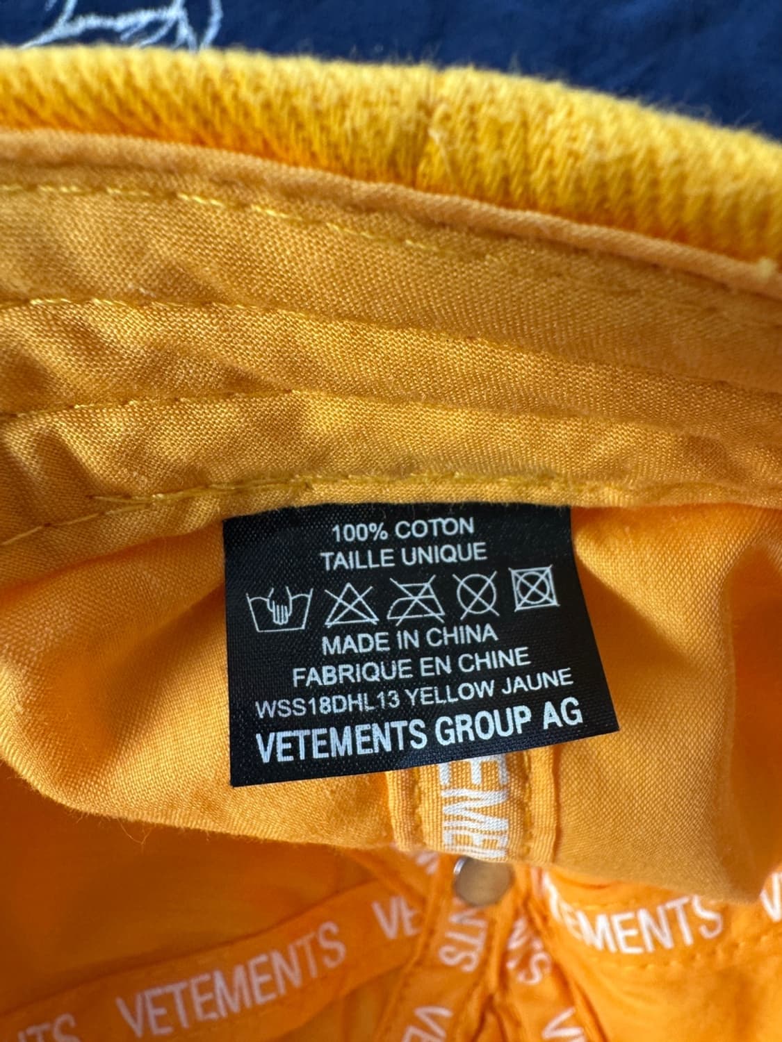 베트멍 DHL 볼캡  VETEMENTS 모자   상품이미지7