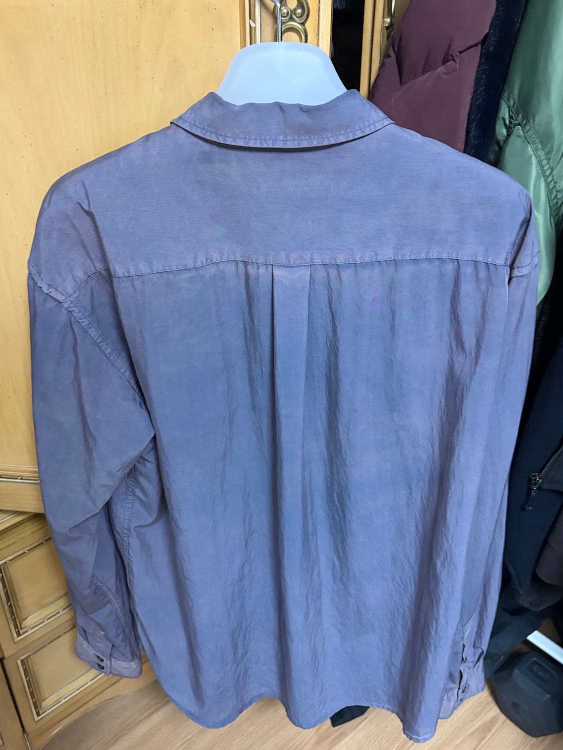 해칭룸 라나 셔츠 블루 3사이즈 상품이미지3