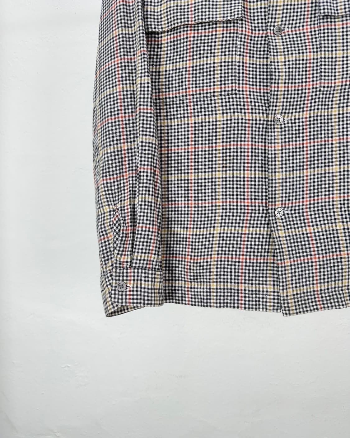 뷰티 앤 유스 유나이티드 집시 글렌 체크 투포켓 셔츠 상품이미지4