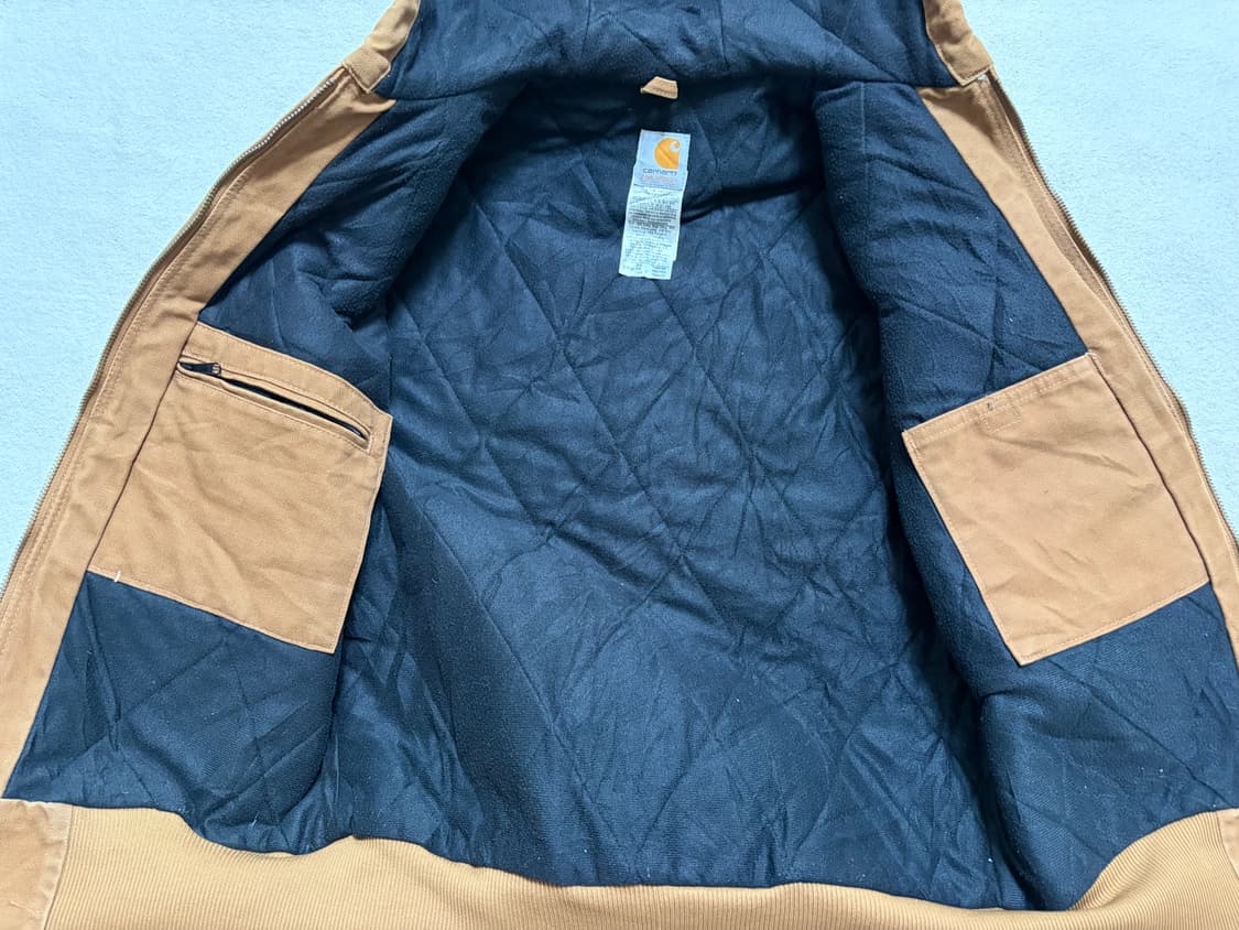 [XS] 칼하트 포 우먼 액티브 자켓 WJ130 (카멜 브라운) 상품이미지4