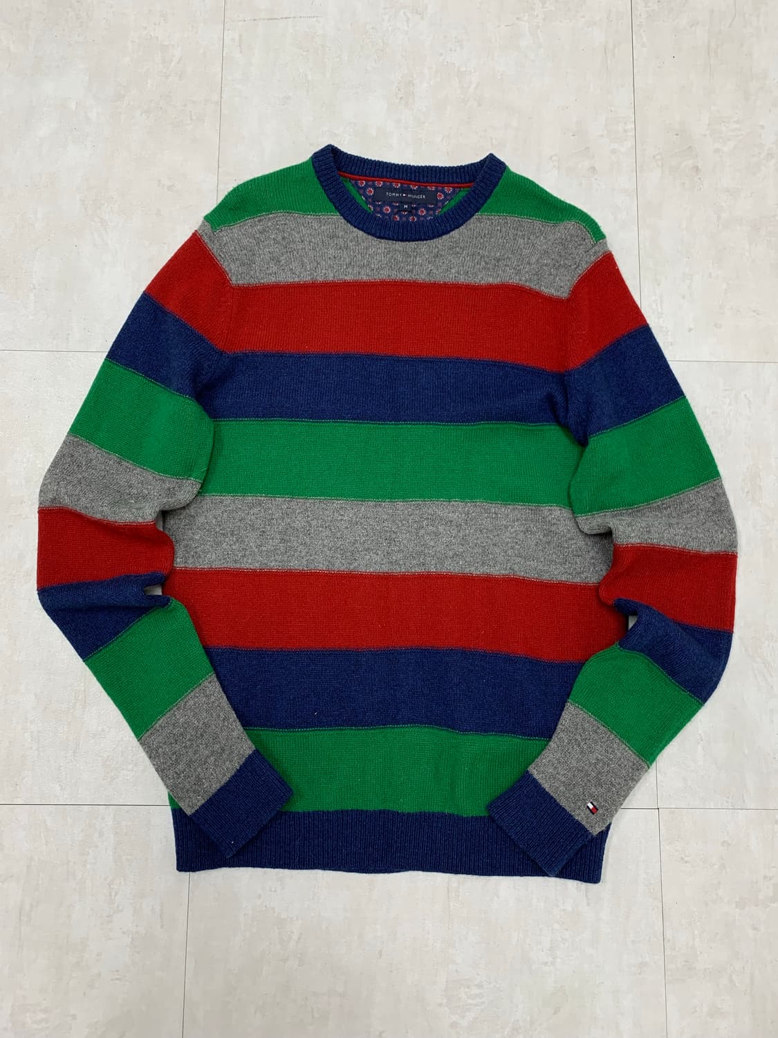 타미힐피거 스트라이프 니트 #413 상품이미지1