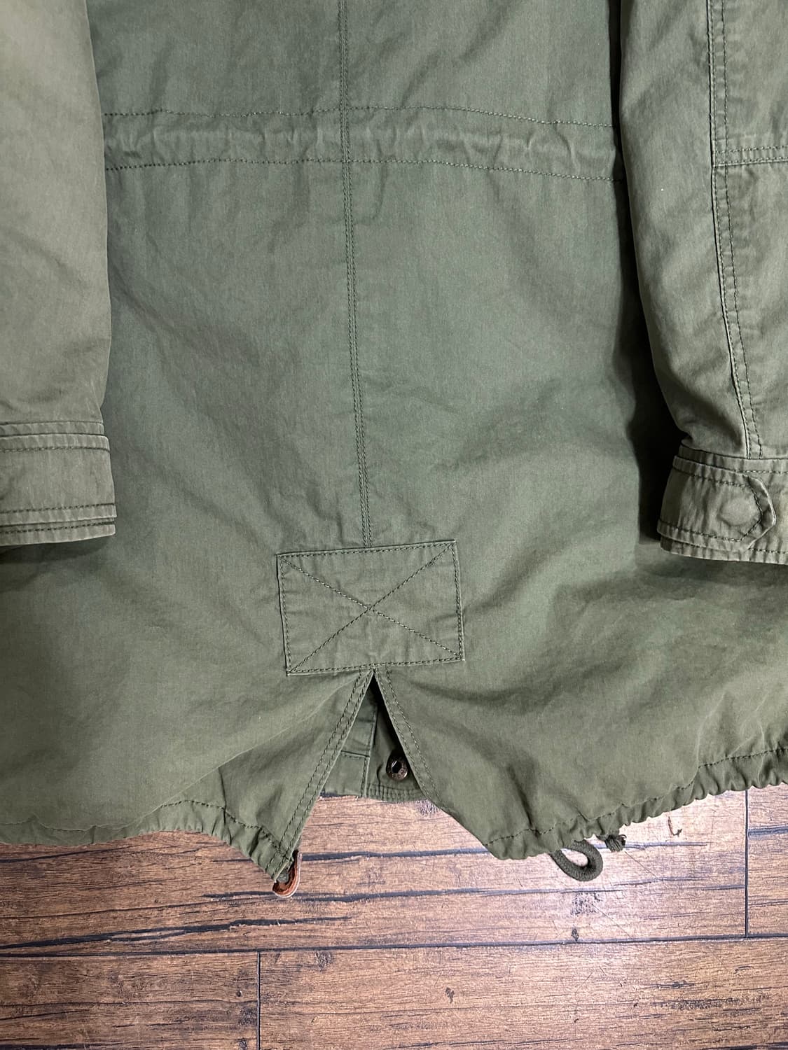 WHOLE HAUSS 미키마우스 카키 빈티지야상 점퍼 M(95) 상품이미지10