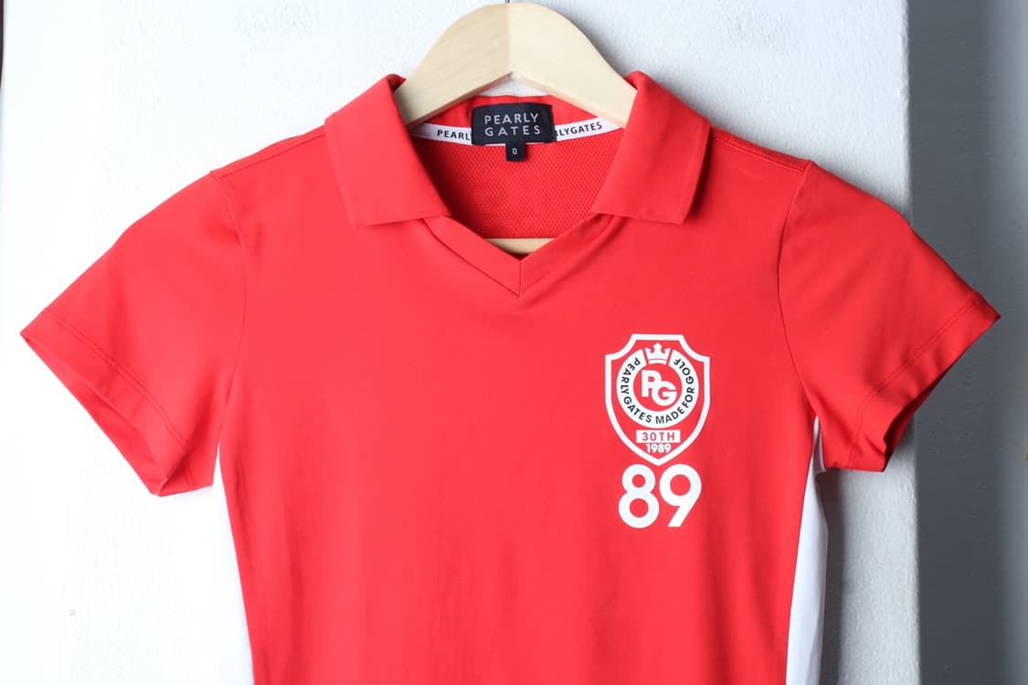 W(M) 파리게이츠 반팔 카라 티셔츠 골프 브이넥 30주년-H30405 상품이미지3