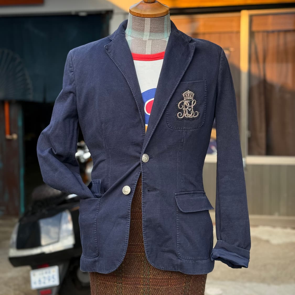 폴로 랄프로렌 와펜 패치 코튼 자켓 10 상품이미지7