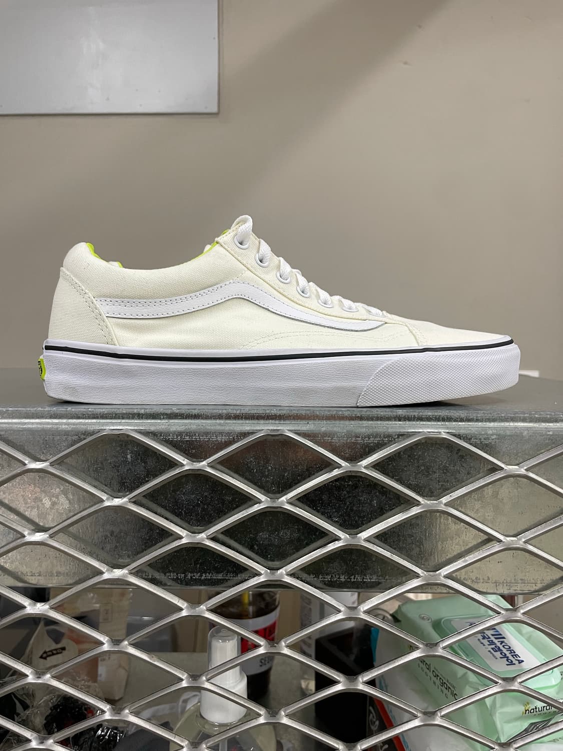 반스 올드스쿨 화이트 라임펀치 280 (gr-4359) 상품이미지4