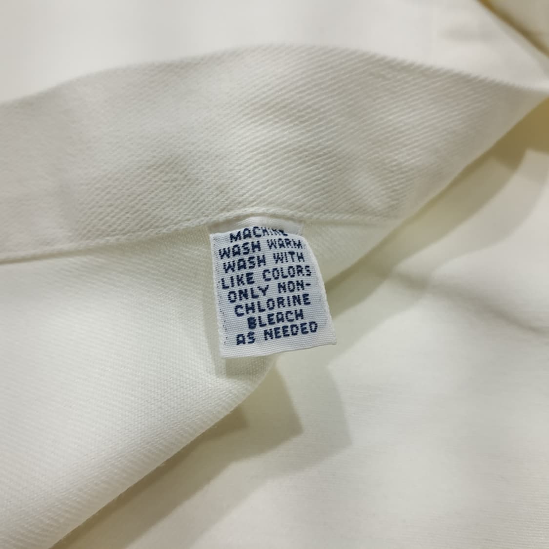 CK009 XL 폴로 90s 미국판 버튼다운 네츄럴화이트 셔츠 남방 상품이미지5