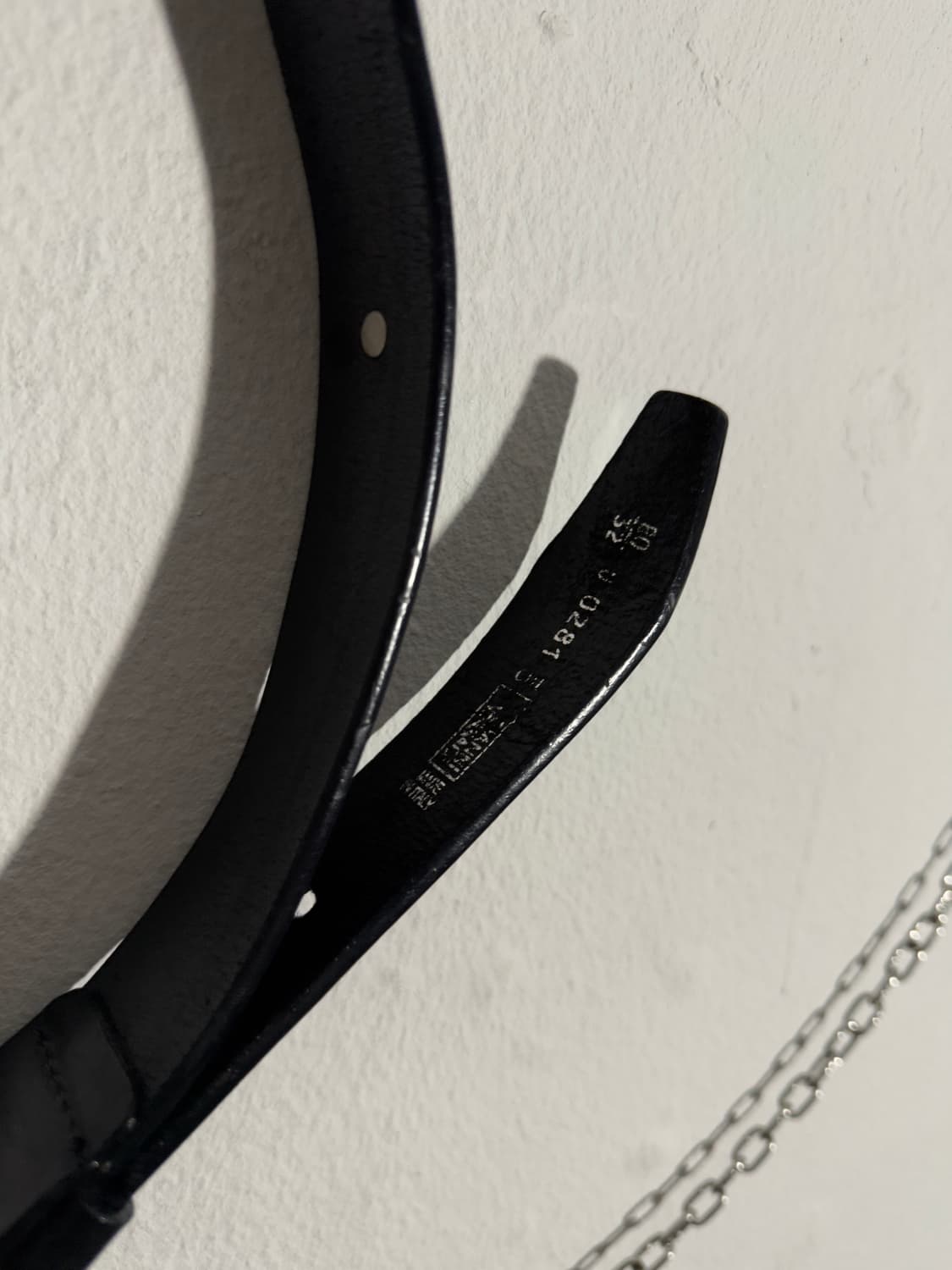 90s 베르사체 메두사 스퀘어버클 벨트 상품이미지3