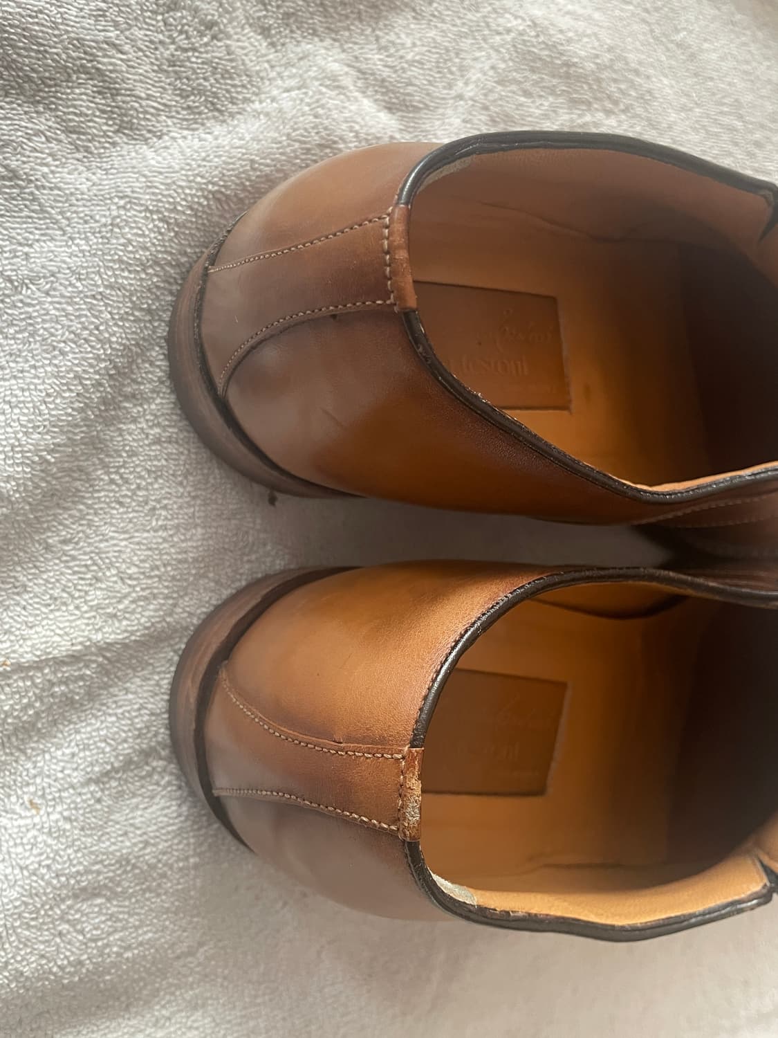 a.testoni brown loafers 상품이미지4