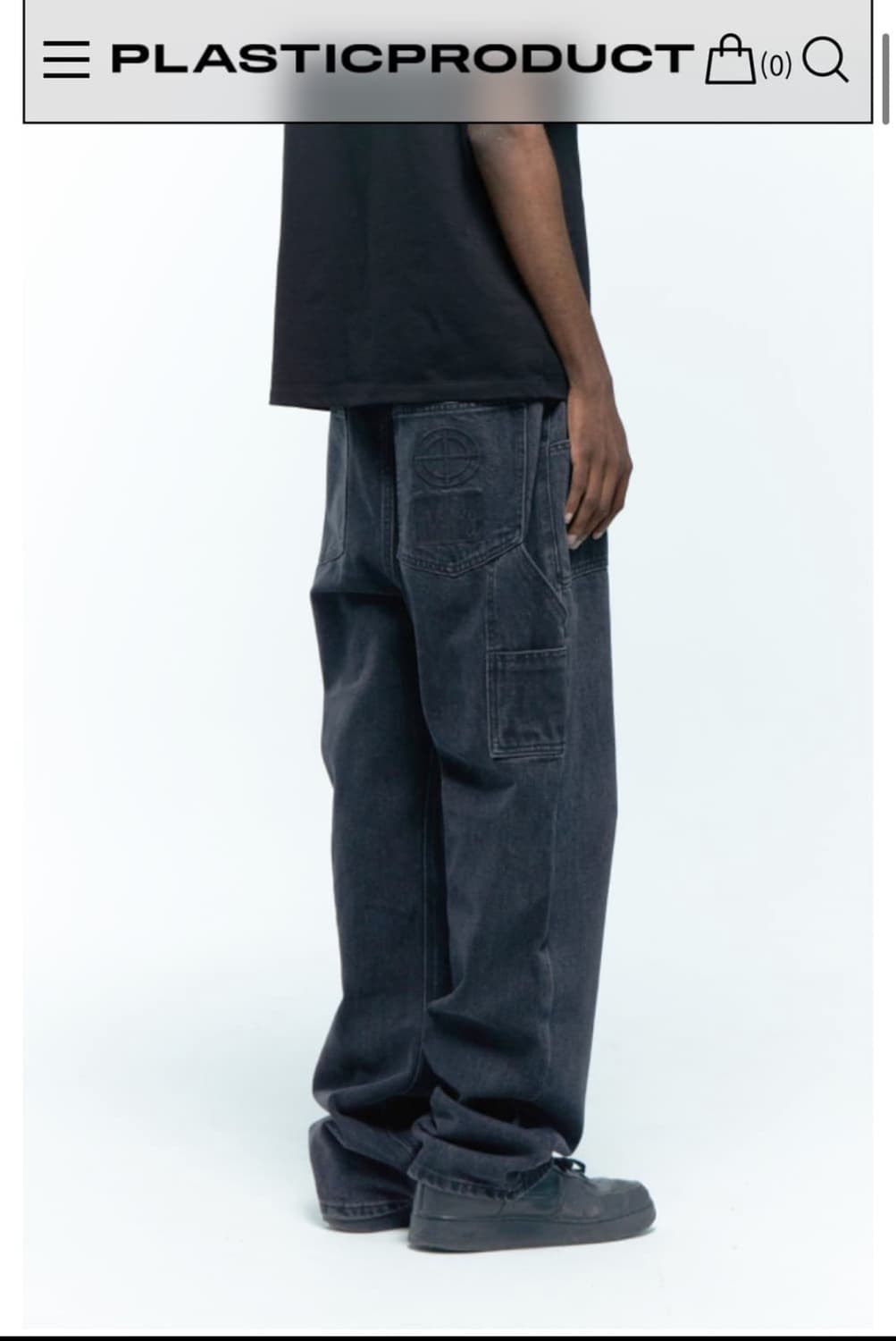 플라스틱프로덕트 페인터 데님팝니다 사이즈 L입니다 상품이미지1