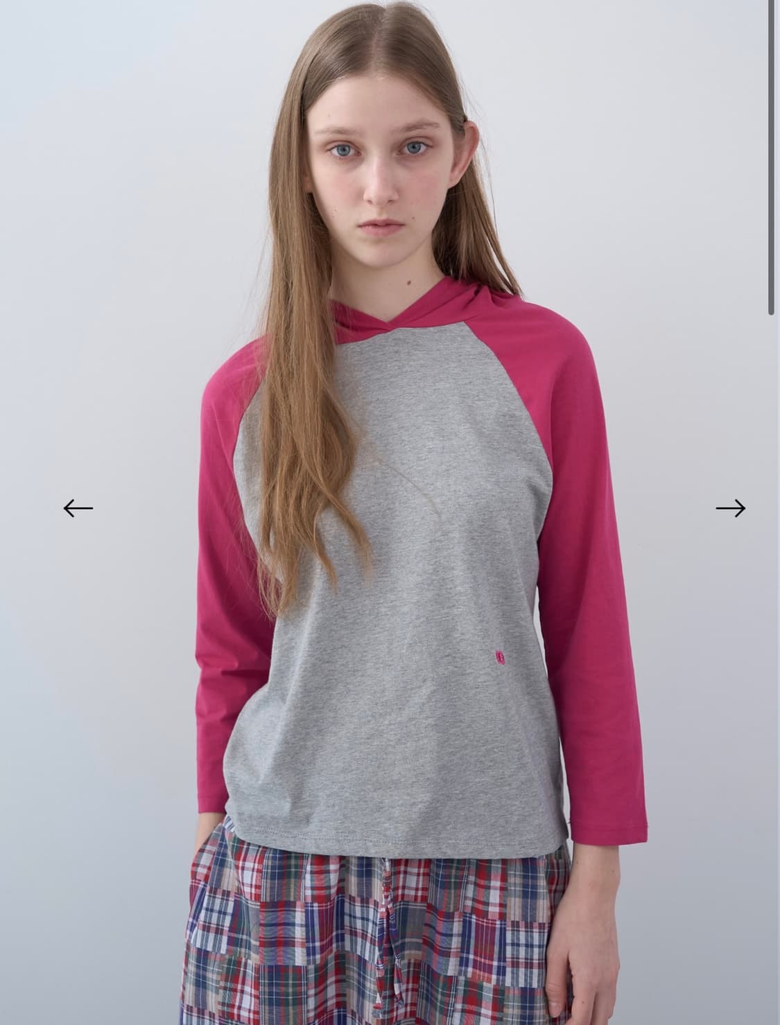 엔조블루스 슬리브 후디 셔츠 상품이미지2