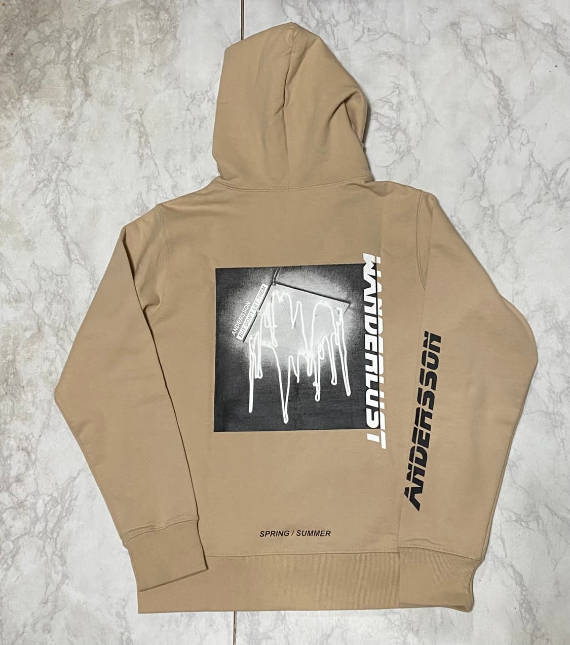 앤더슨벨 후드티셔츠 사이즈 95~100 상품이미지1