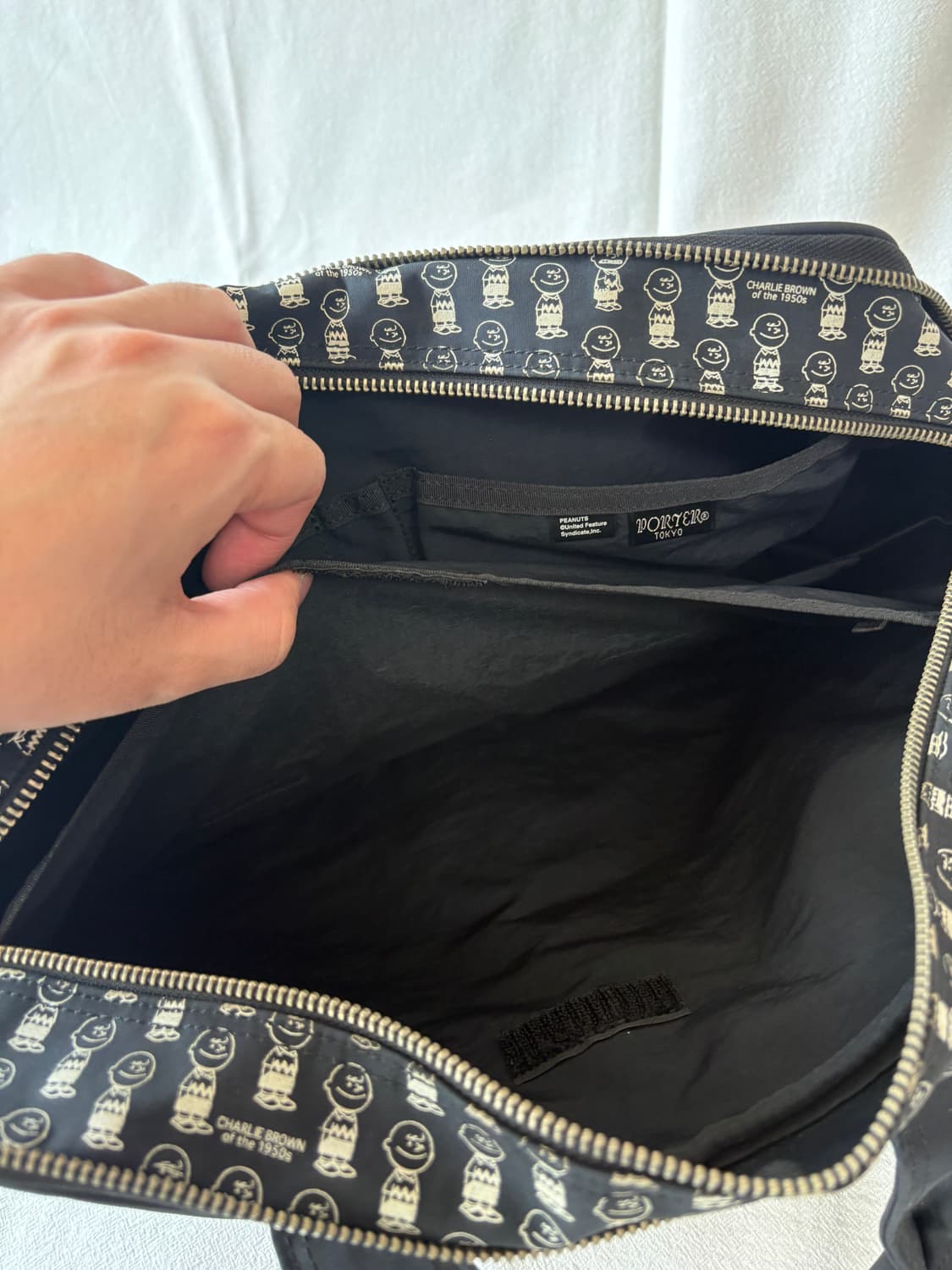 요시다 포터 x 찰리 브라운 보스턴백 상품이미지8
