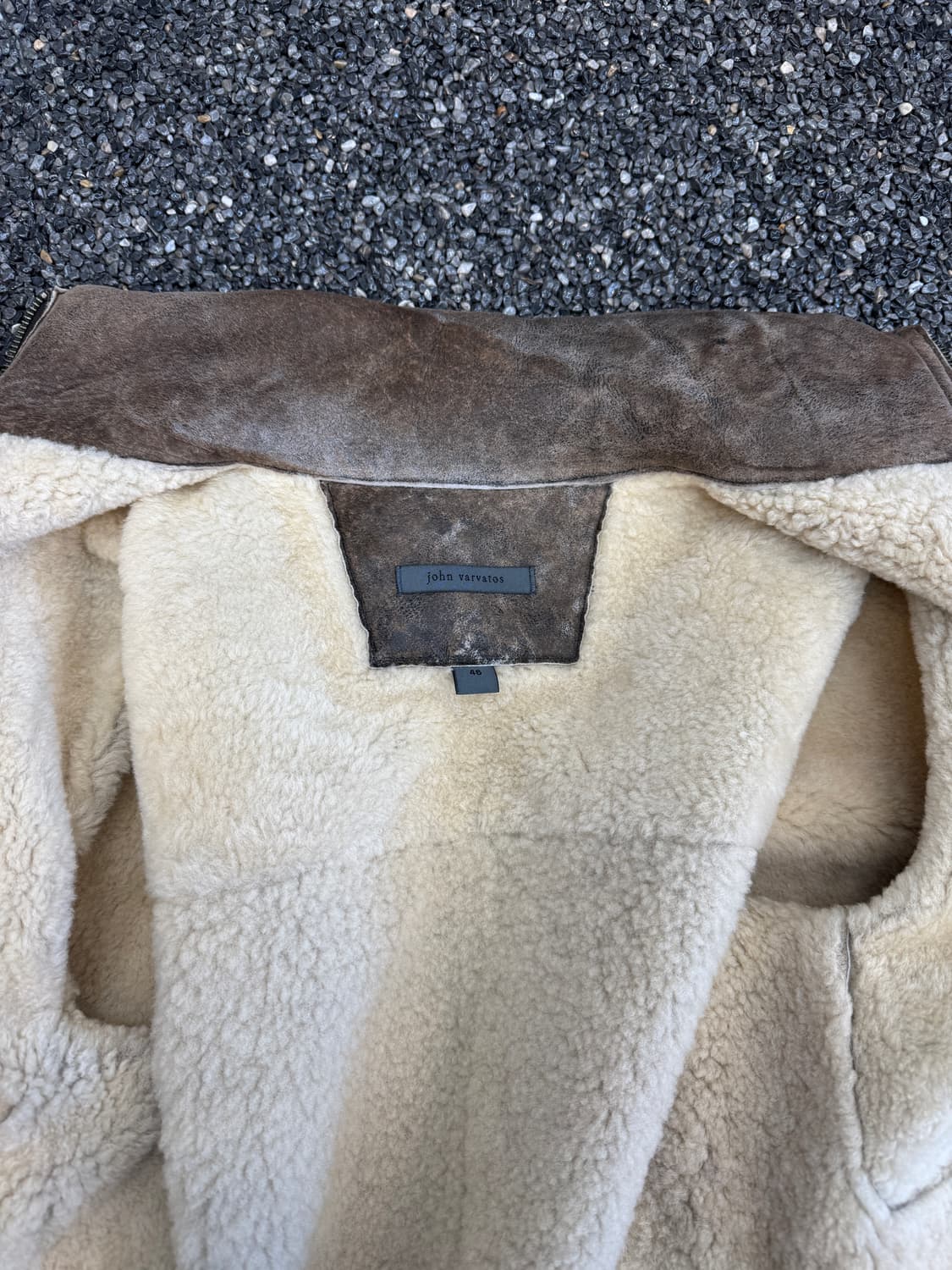 존바바토스 무스탕 레더 자켓 상품이미지9