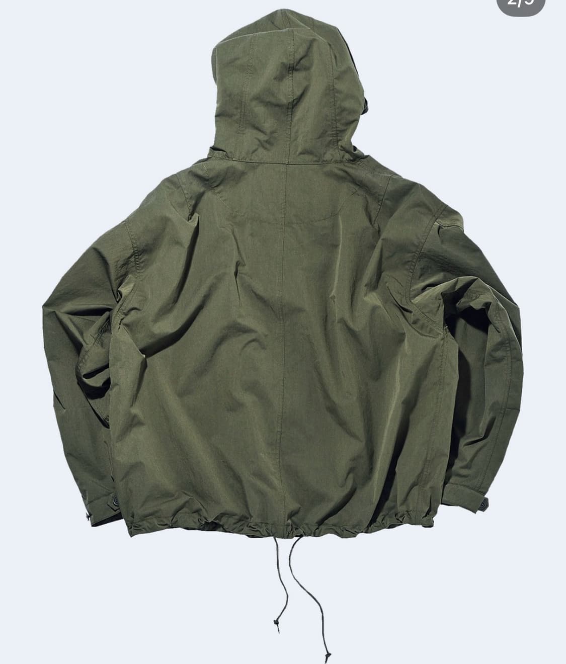 세단올퍼포즈 Nyco Hooded Jacket Xl사이즈 판매 상품이미지2