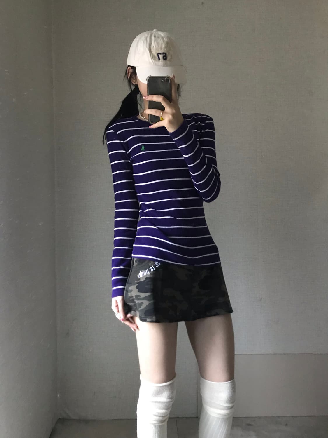 폴로 스트라이프 슬림핏 롱슬리브 상품이미지6