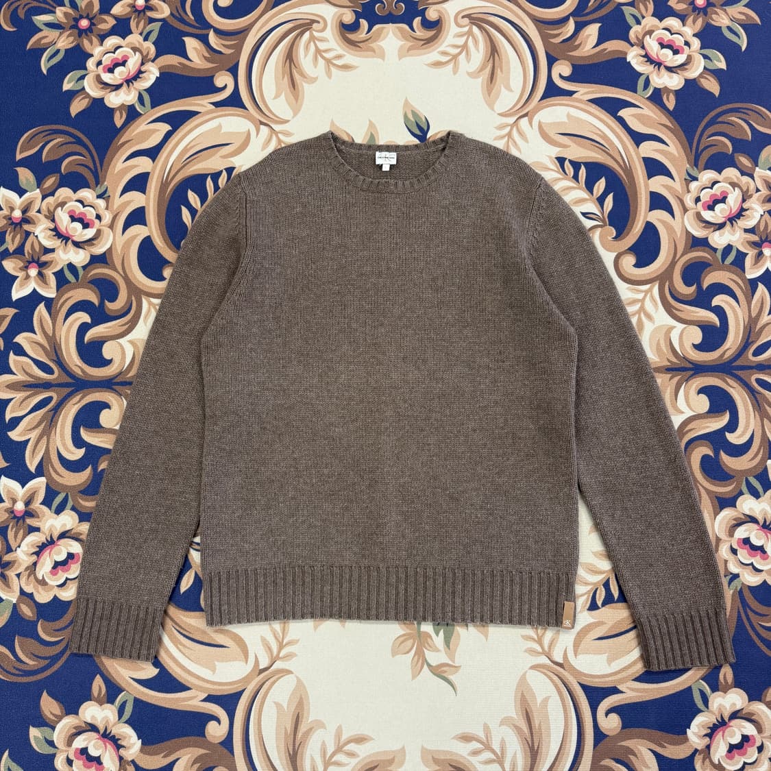 (L)00s 캘빈클라인 니트 스웨터(코코아) 상품이미지1