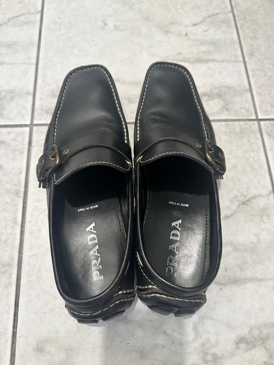 프라다 버클 로퍼 상품이미지1